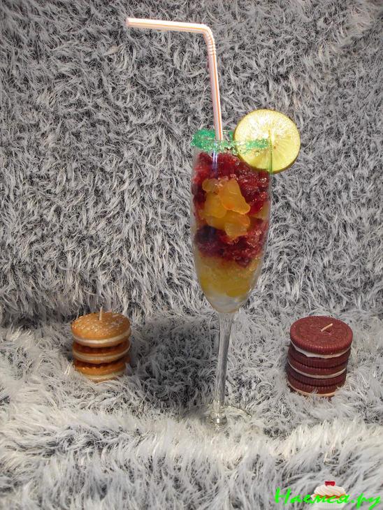 Коктейли "Фруктовое и лимонадное сорбе"