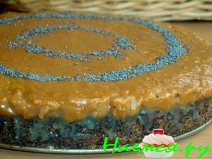 Маково-ореховый пирог без муки