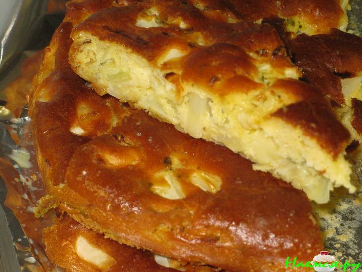 Очень быстрый пирог с капустой (вариант) Очень быстрый пирог с капустой (вариант)