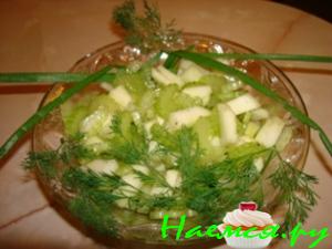 Салат к рыбе