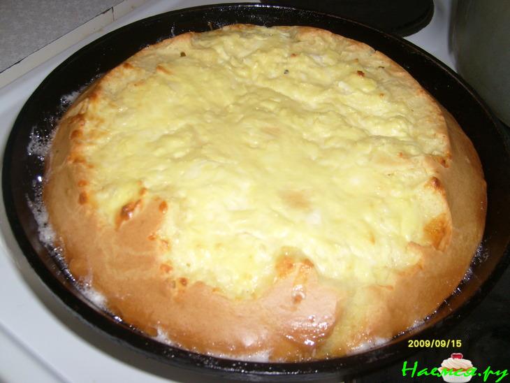 Пирог сырно-творожный