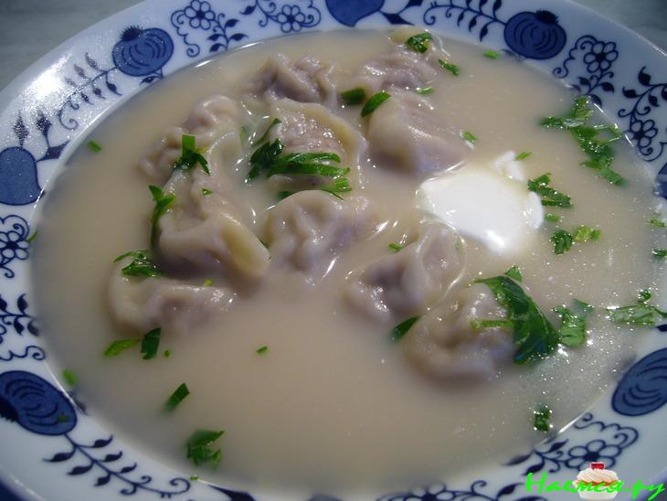 Грибной супчик с пельменями Грибной супчик с пельменями