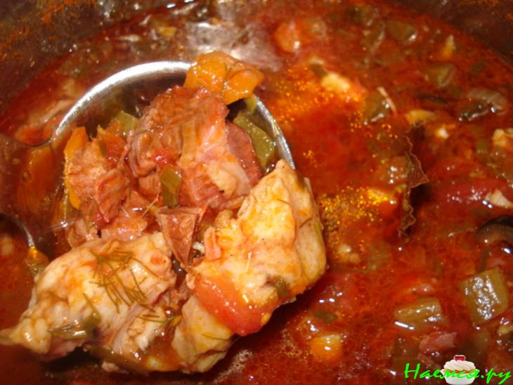 Солянка мясная - первая!!! Солянка мясная - первая!!!