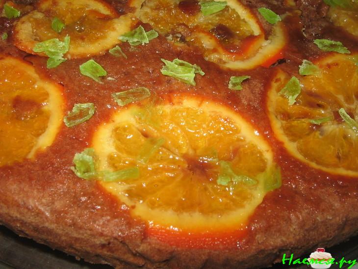 Торт-пирог с апельсинами