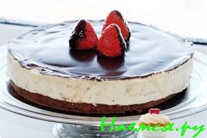 "Птичье молоко" с клубникой