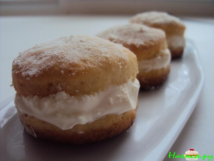 Итальянское печенье со сливками (biscotti alla siciliana)