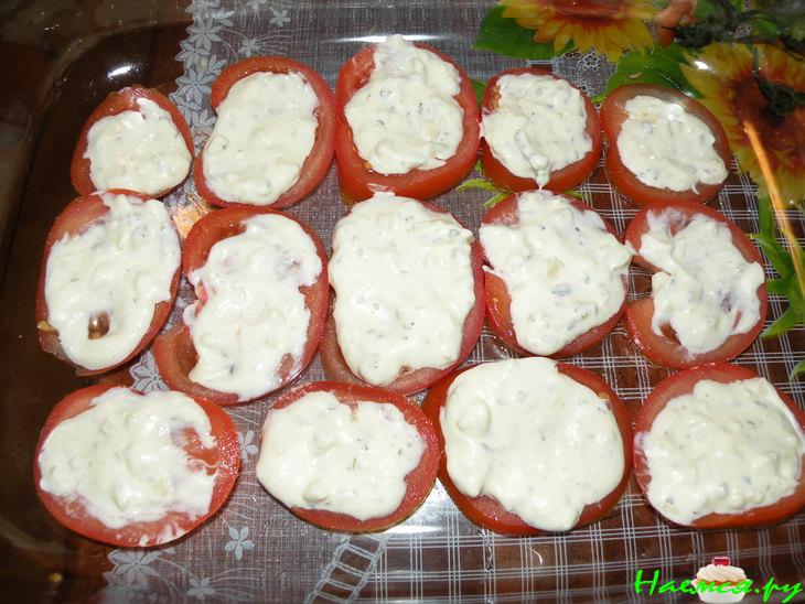 Помидоры в сыре