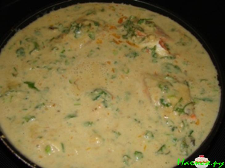 Форель в соусе 'Экспромт' Форель в соусе 'Экспромт'