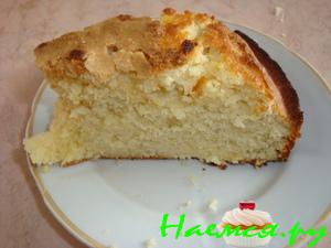 Лимонный пирог из самых доступных продуктов