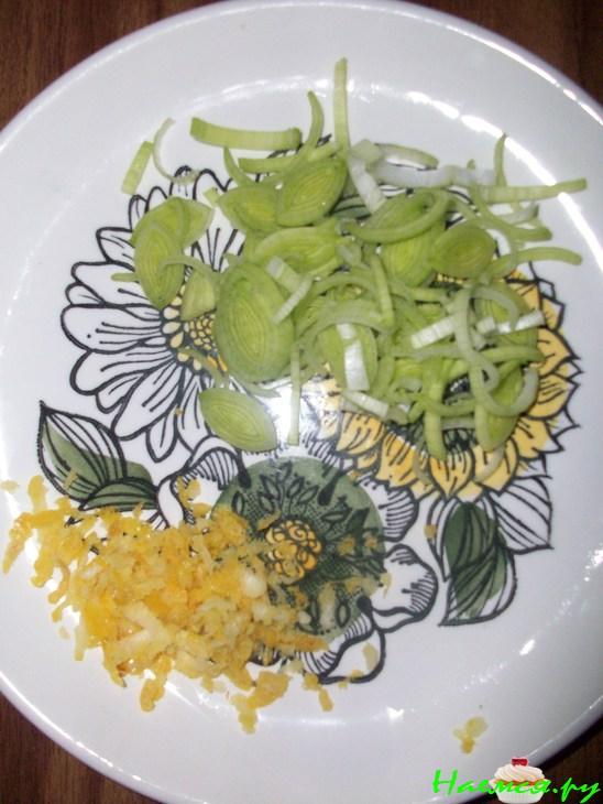 Лосось на хрустящей подушке