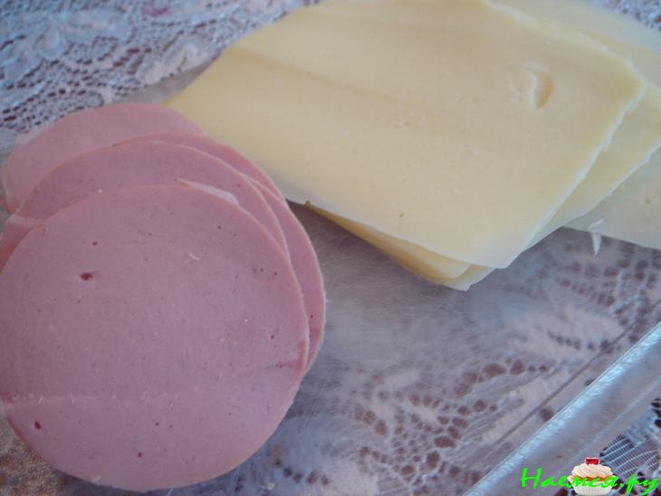 Закусочные "бутерброды" в панировке Закусочные "бутерброды" в панировке