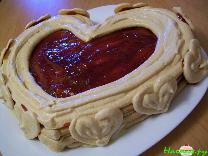 Торт 'Сердечко для дочки'