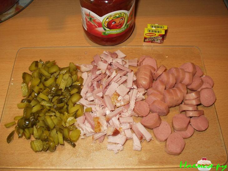 Солянка (на 2 литра воды)