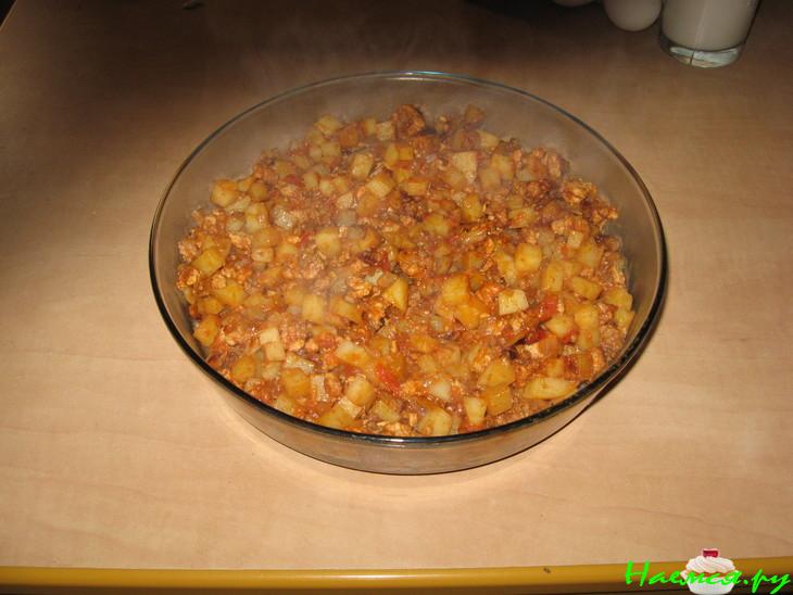 Муссака из рубленного мяса