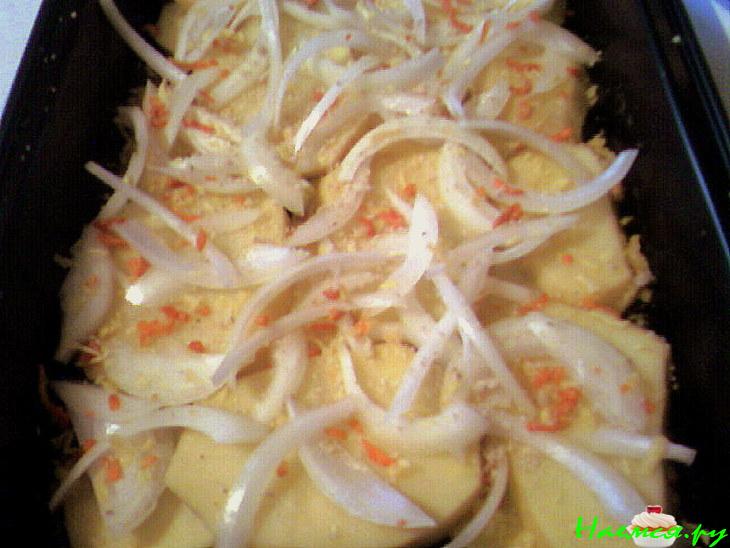 Камбала запечённая