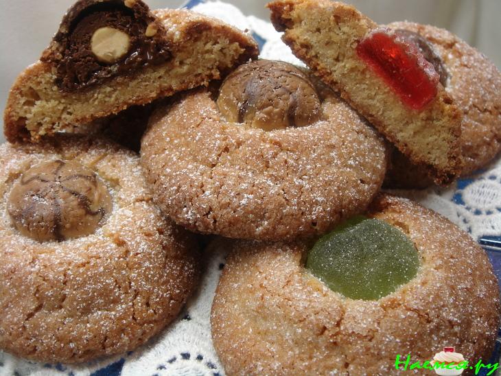 Арахисовое печенье с сюрпризом