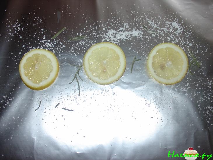 Рыба, запеченная с овoщами и лимоном Рыба, запеченная с овoщами и лимоном