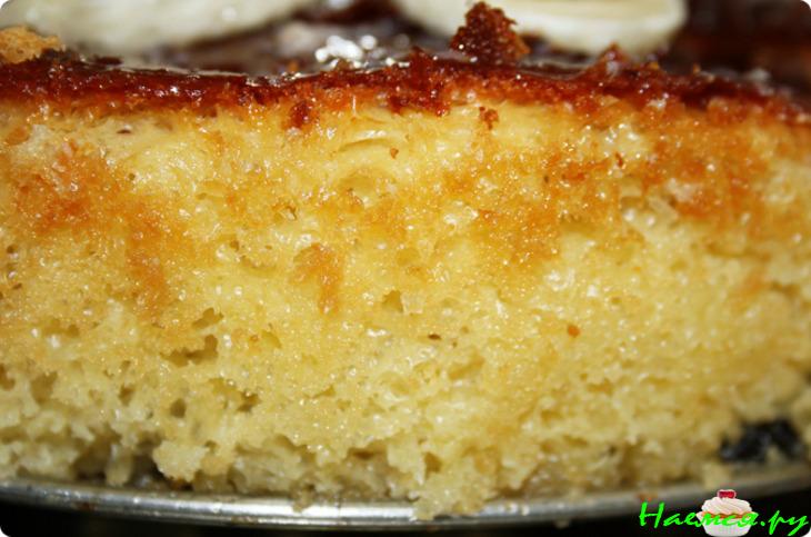 Ромовая баба (с черносливом и орешками)