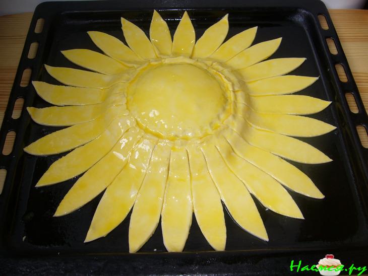 Пирог «Золотой подсолнух»