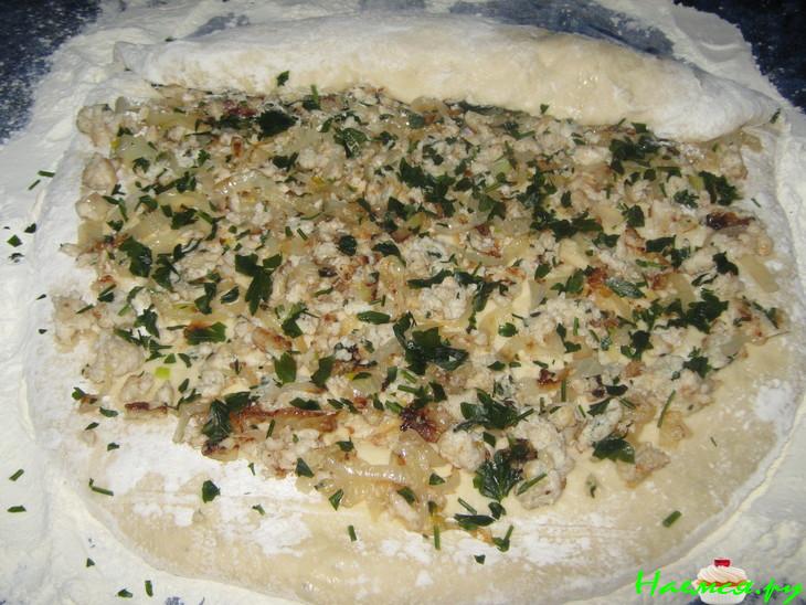 Мясной рулет