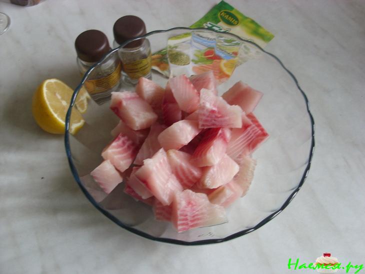 Рыба в темном кляре