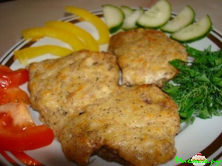 Говядина под сливочно-банановым соусом