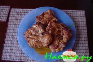 Курочка с чесночком