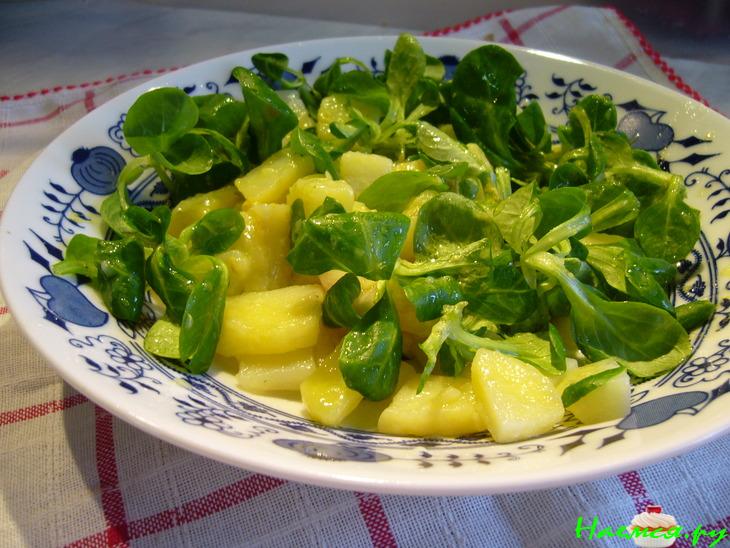 Картофельный салат с горчицей