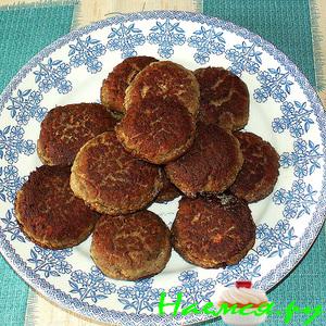 Котлетки с укропом