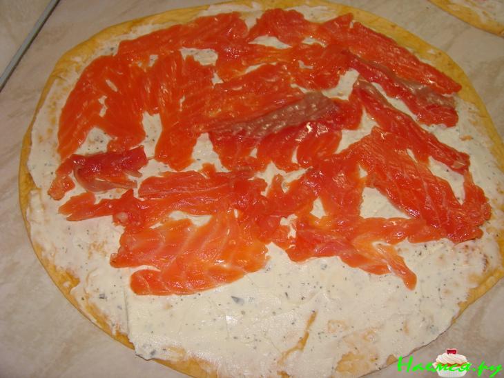 Ролы из Мексиканских, сырных Tortillas