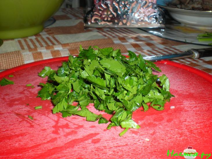 Салат "Литовский" с фасолью и свеклой