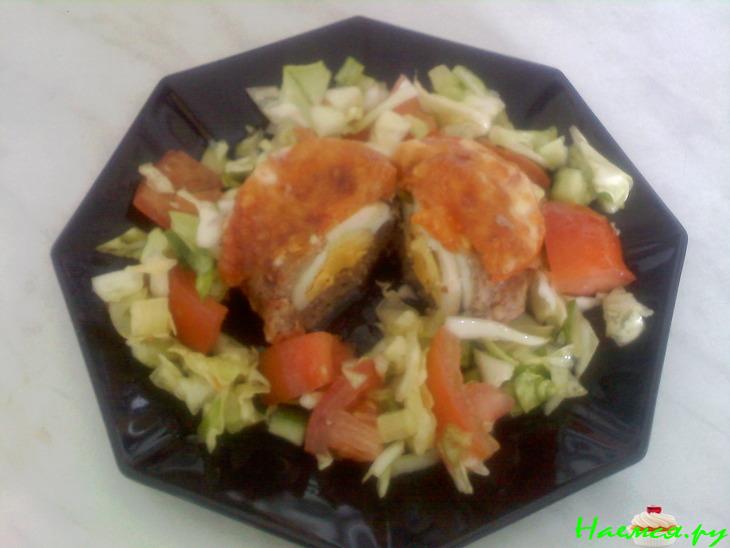 Котлеты в "шляпках"