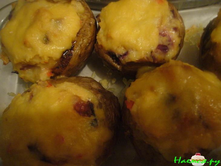 Запечённый картофель-суфле