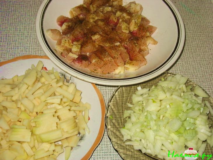 "Рыбный пирог с пангасиусом и картофелем"