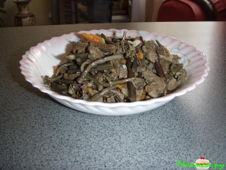 Папоротник с мясом