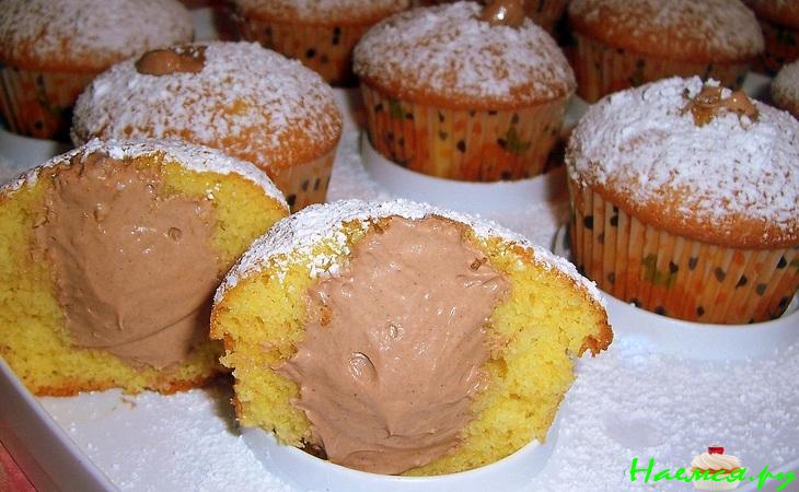 Классические белые маффины Классические белые маффины