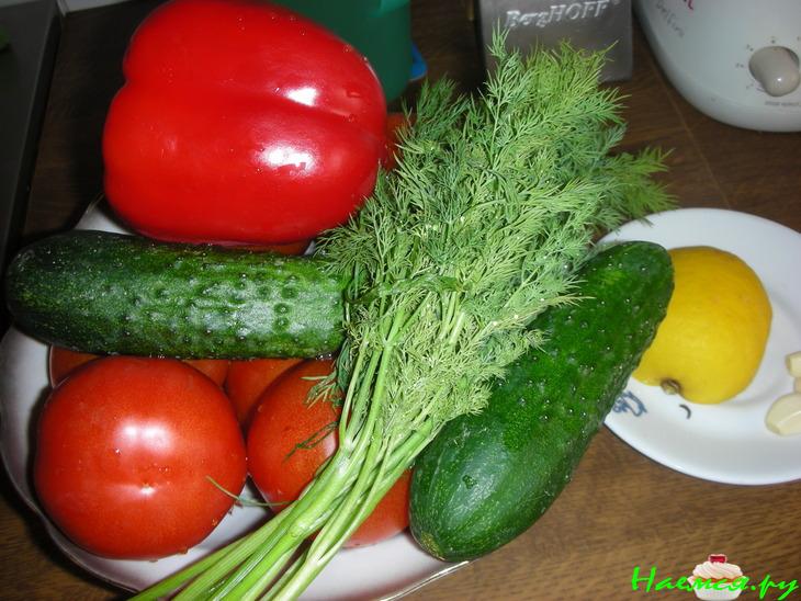 Холодный суп Гаспачо