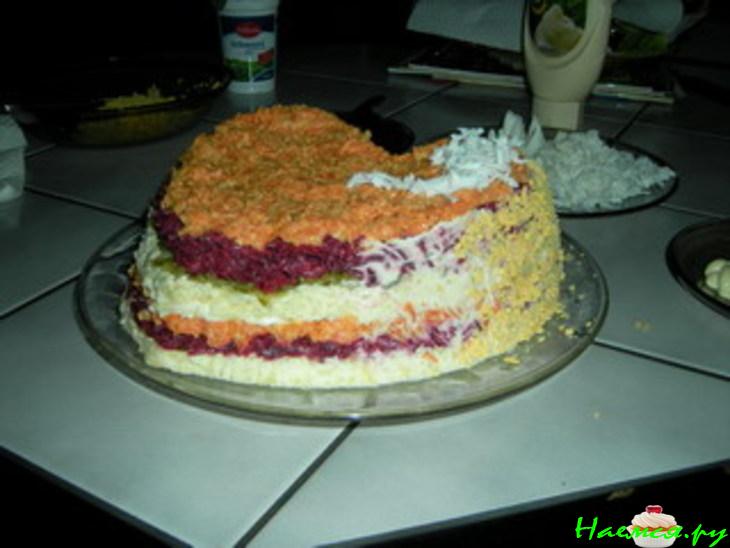 Салат "Сердечко"