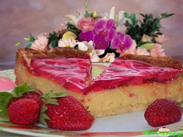 Клубничный чизкейк