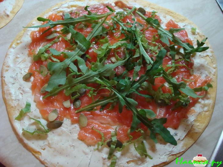 Ролы из Мексиканских, сырных Tortillas