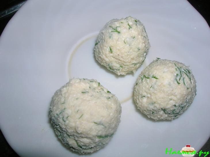 Венгерская токань с творожно-укропными клецками