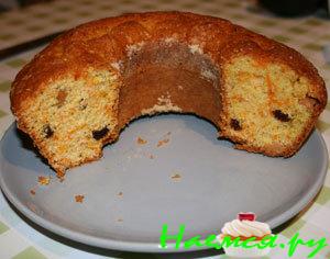 Морковный кекс с ванилью и корицей