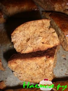 Медово-арахисовые прянички-печенки из цельной муки