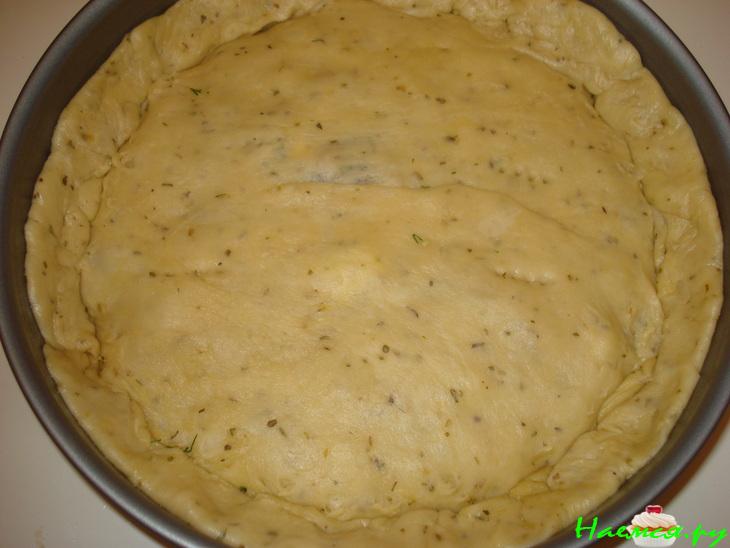 Пирог с мясом (смешанный фарш)