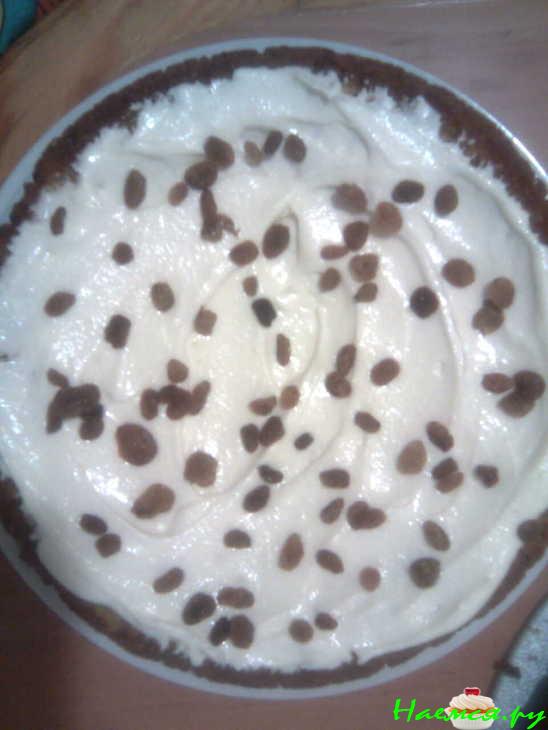 Торт "Сметанник" в шоколадной глазури