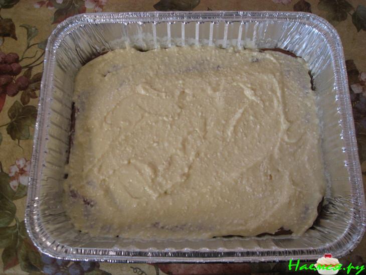 Торт с орехами "Шоколадно-Творожный"