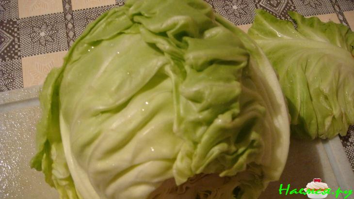 Голубцы с овощной подливкой