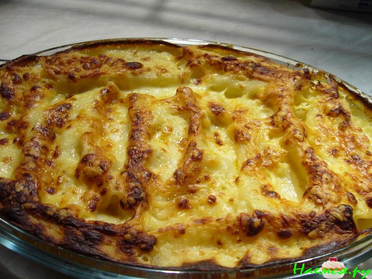 Каннеллони с творожной начинкой