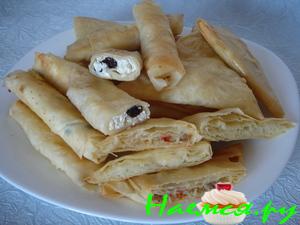 Выпечка хрустящая из теста Юфка