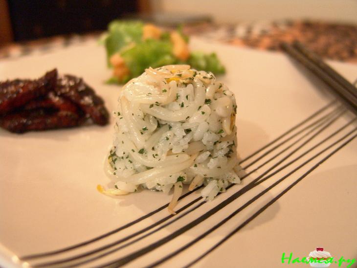 Горячий азиатский салат Горячий азиатский салат